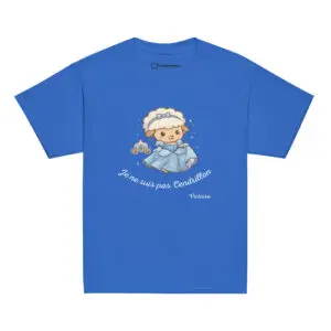 T-shirt classique enfant Sheepouille - "Je ne suis pas Cendrillon"